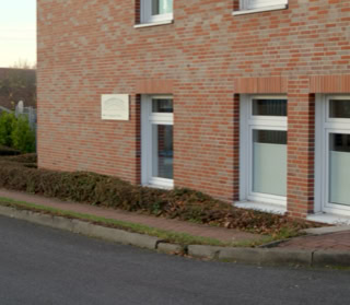 Eingang vom Eichenbrink aus