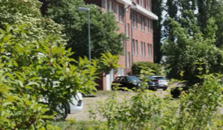 Außengelände und Platz zum Parken