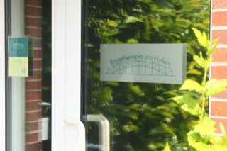 Türschild der PRaxis